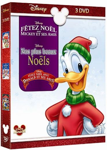 Coffret - Fêtez Noël avec Mickey et ses amis + Fêtez Noël avec Donald et ses amis + Nos plus beaux Noëls