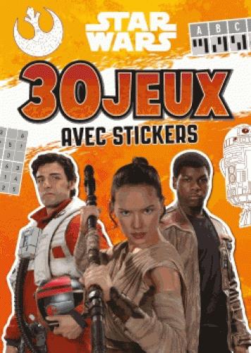 30 jeux avec stickers - star wars