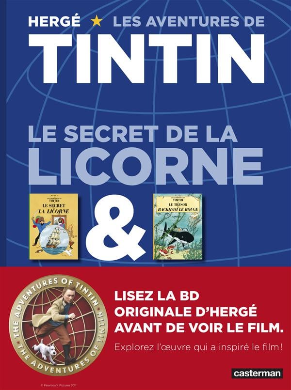 Le secret de la licorne et le tresor de rackham le rouge