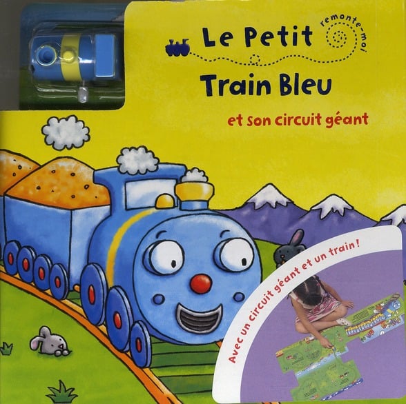 Le petit train bleu et son circuit géant