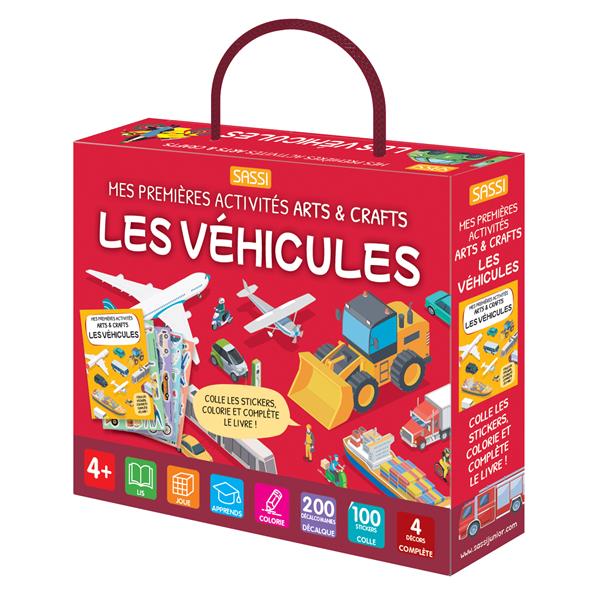 Mes premières activités arts & crafts : les véhicules