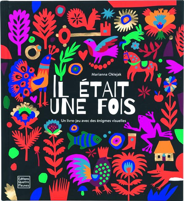 Il était une fois - un livre jeu avec des énigmes visuelles