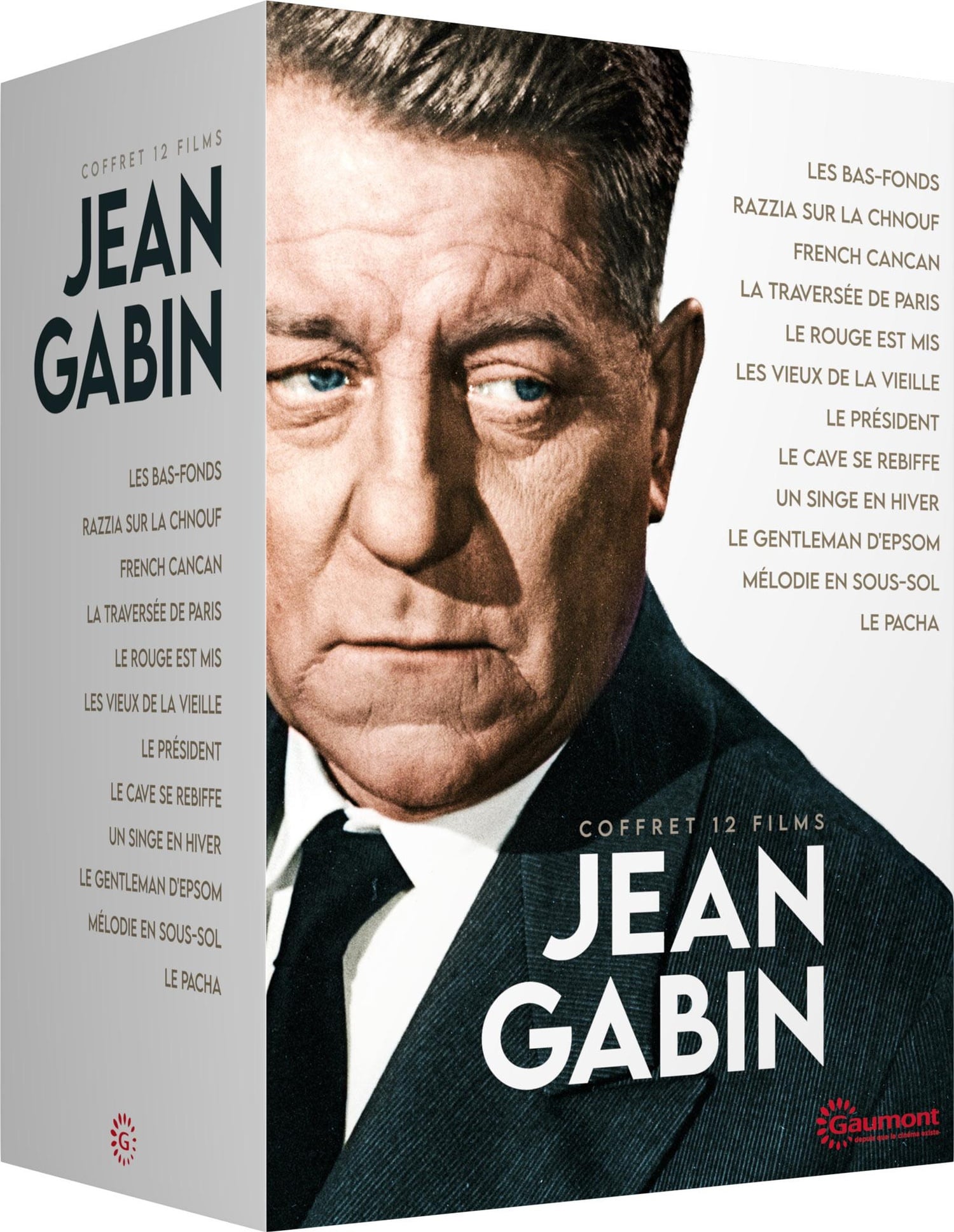 Jean Gabin - Coffret 12 films - Pack