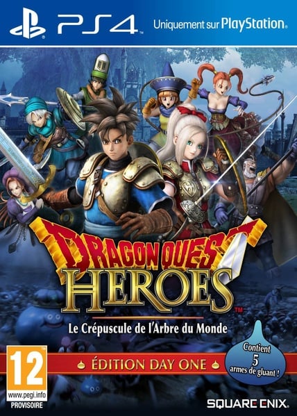 Dragon Quest Heroes Le Crépuscule De 'arbre Du Monde Day One Edition Ps4 - vue 2