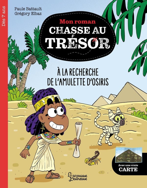 Mon roman chasse au trésor : À la recherche de l'amulette d'Osiris