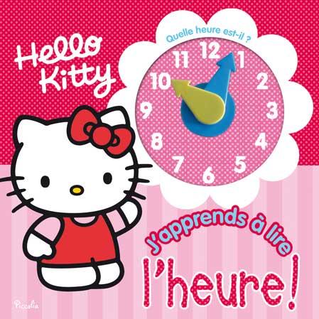 Hello kitty - j'apprends à lire l'heure !