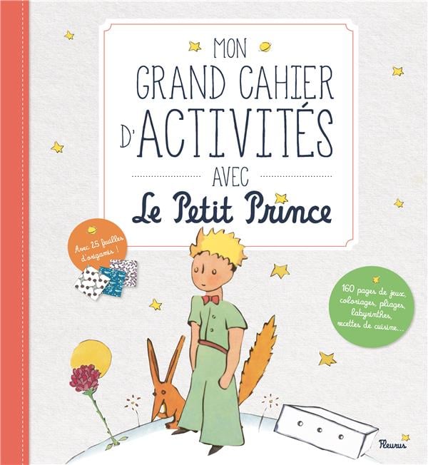 Mon grand cahier d'activités avec le petit prince