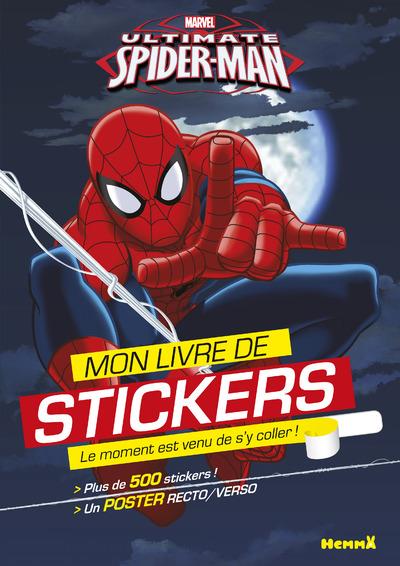 Ultimate spider-man - mon livre de stickers + poster