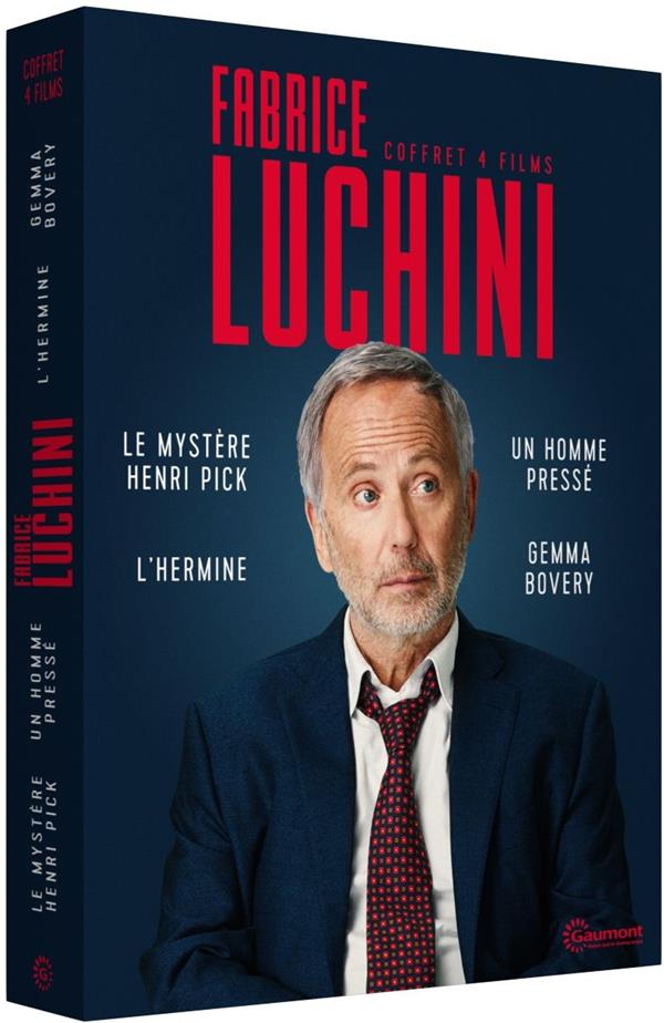 Fabrice Luchini - Coffret 4 films : Le Mystère Henri Pick + Un Homme pressé + L'Hermine + Gemma Bovery