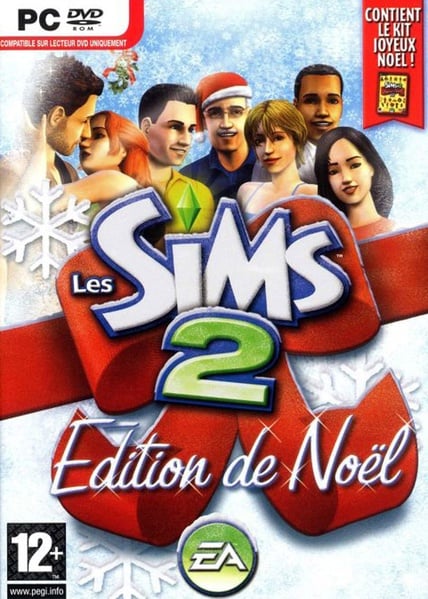 LES SIMS 2 EDITION DE NOËL + KIT JOYEUX NOEL / JEU - vue 2