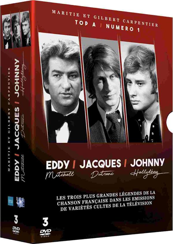 Numéro 1 - Coffret : Johnny Hallyday + Eddy Mitchell + Jacques Dutronc