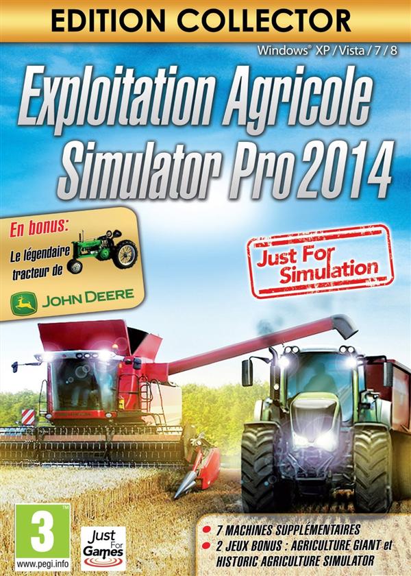 Exploitation Agricole Simulator 2014 Pro Edition Collector Pc - vue 4