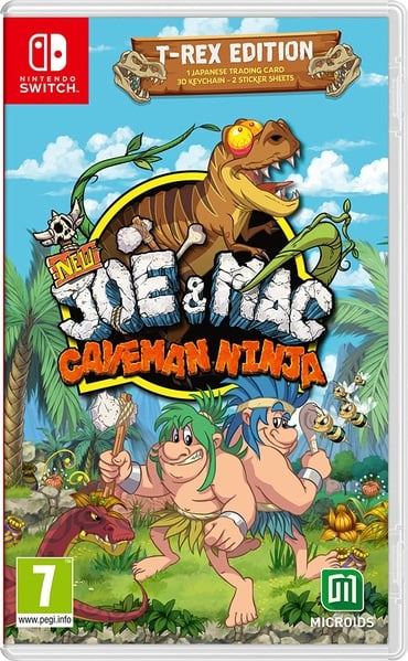 New Joe & Mac : Caveman Ninja - T-Rex Edition