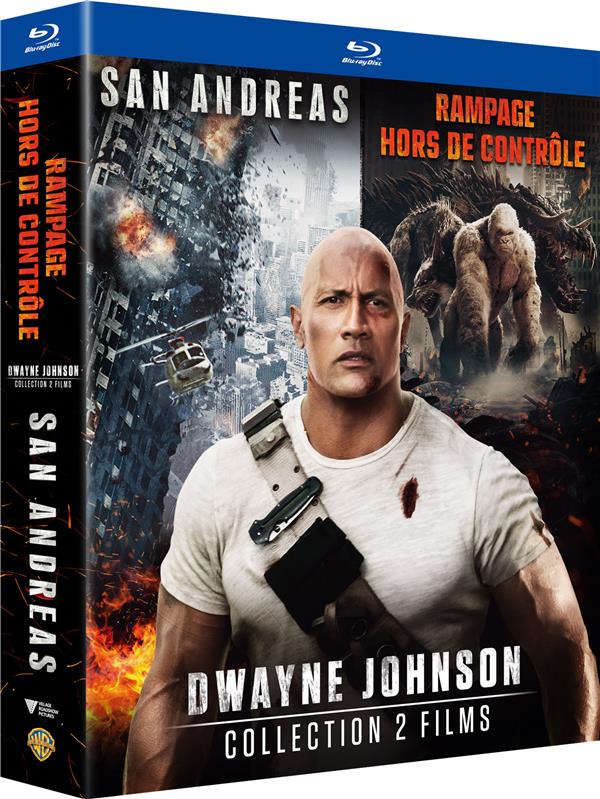 Coffret Dwayne Johnson : Rampage - Hors de contrôle + San Andreas