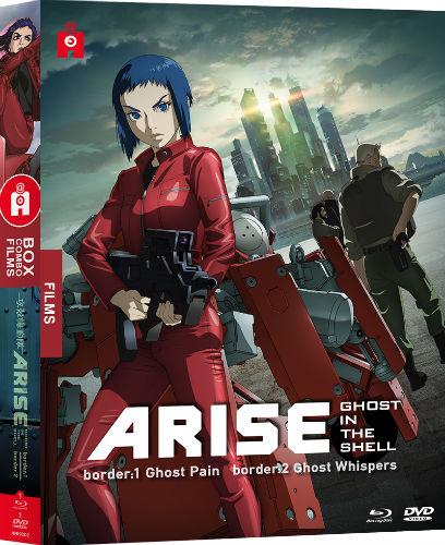 Ghost in the Shell : Arise - Les Films - Border 1 : Ghost Pain + Border 2 : Ghost Whispers