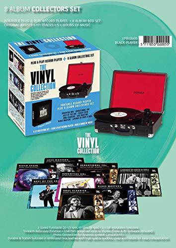 BELLEVUE 8 LP-bundle with black record player