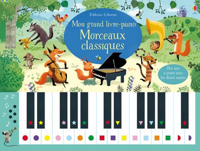 Mon grand livre-piano - morceaux classiques