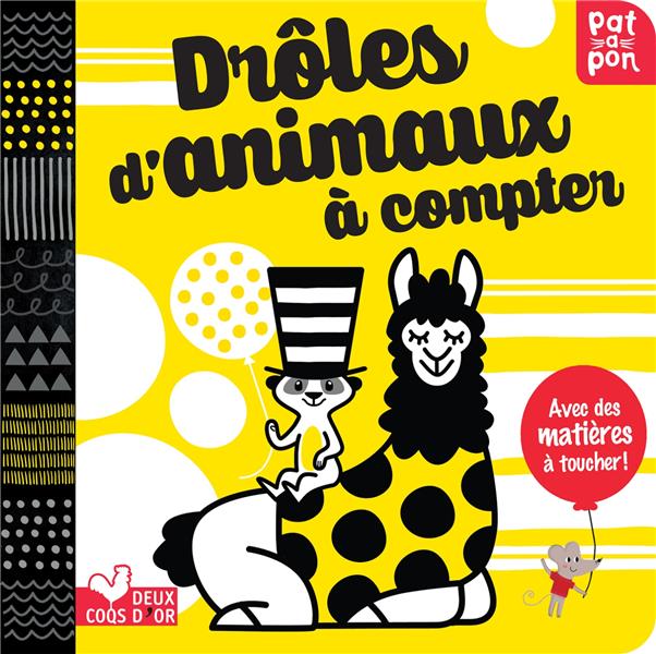 Patapon - drôles d'animaux à compter - livre animé