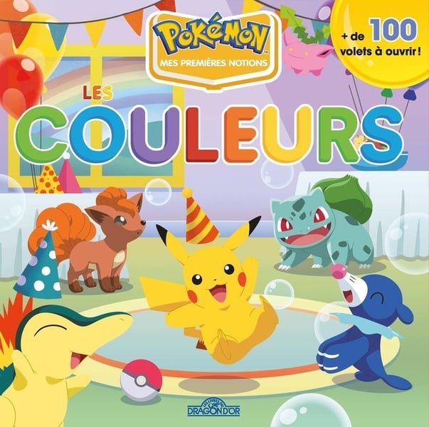 Pokémon : Pikachu : apprends-moi ! les couleurs