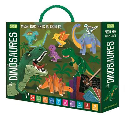 Méga box arts & crafts : Les dinosaures