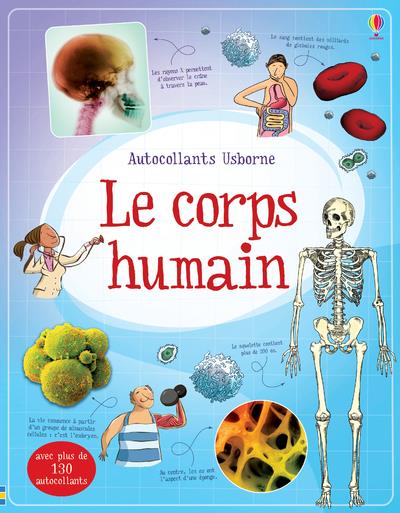 Le corps humain - documentaire en autocollants