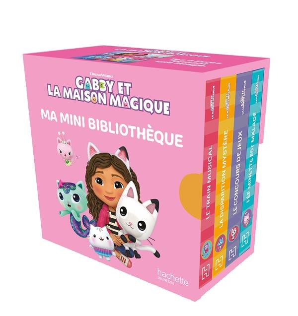 Gabby et la maison magique : Ma mini bibliothèque