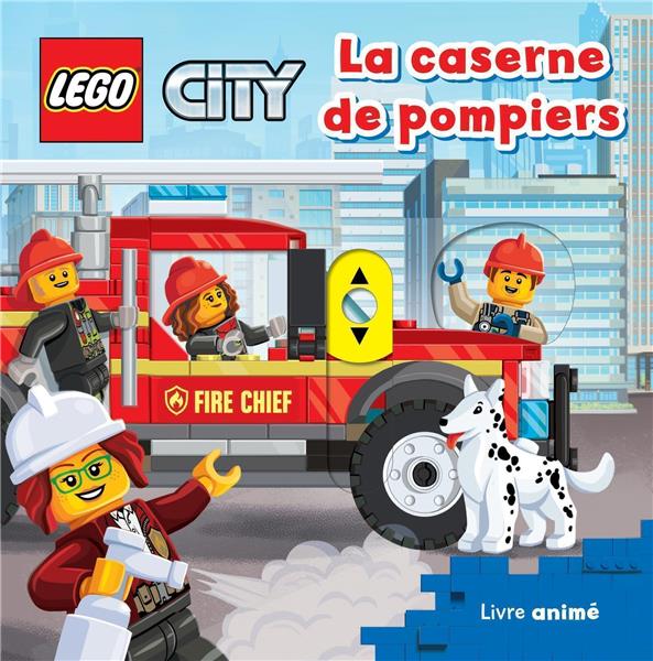 LEGO® City : La caserne de pompiers : livre animé