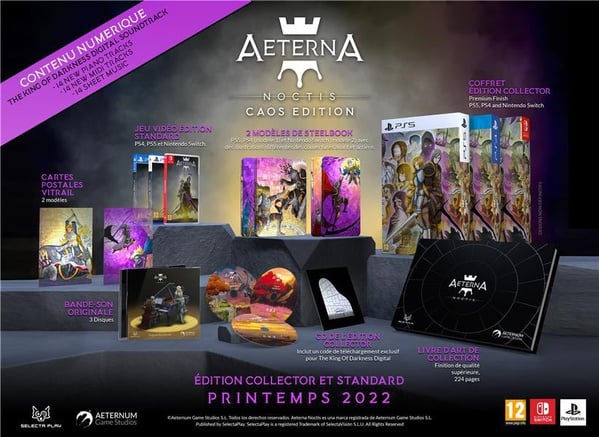 Aeterna Noctis CAOS Edition PS4 Neuf - vue 5