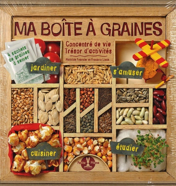 Ma boîte à graines - concentré de vie, trésor d'activités - coffret