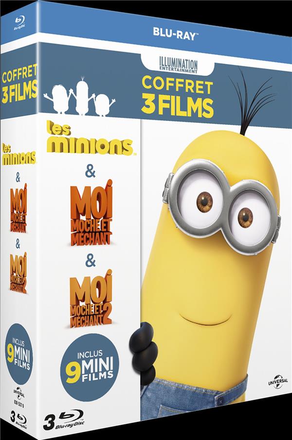 Les Minions + Moi, moche et méchant 1 & 2