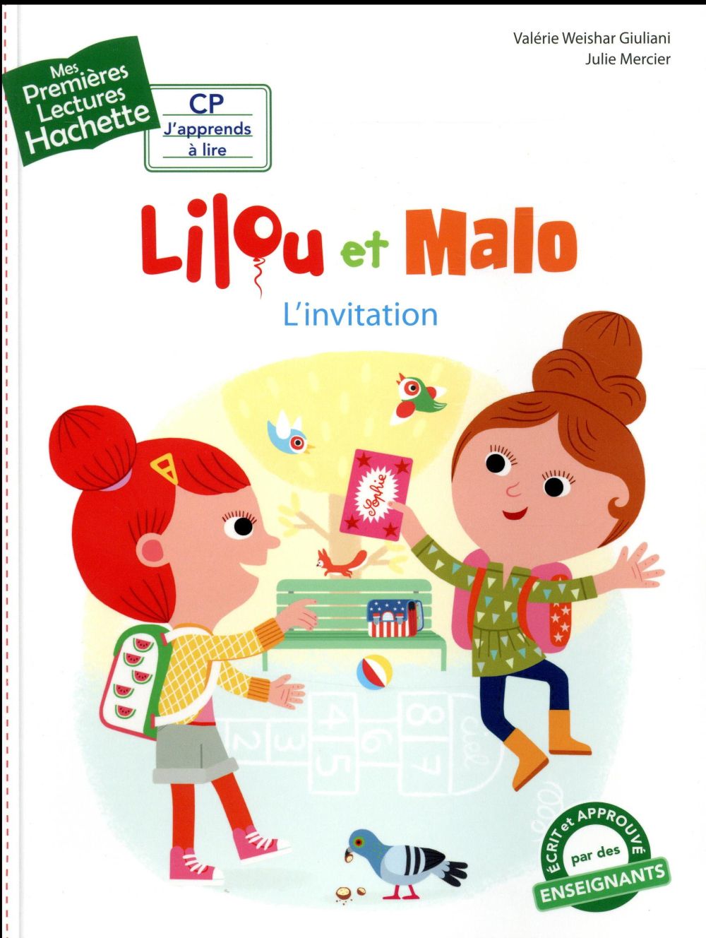 Mes premières lectures - CP j'apprends à lire : Lilou et Malo : l'invitation