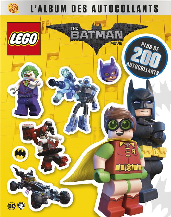 Lego - the batman movie - plus de 200 autocollants