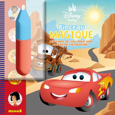 Disney baby - pinceau magique (flash mcqueen) - peins avec de l'eau pour voir apparaitre les couleur