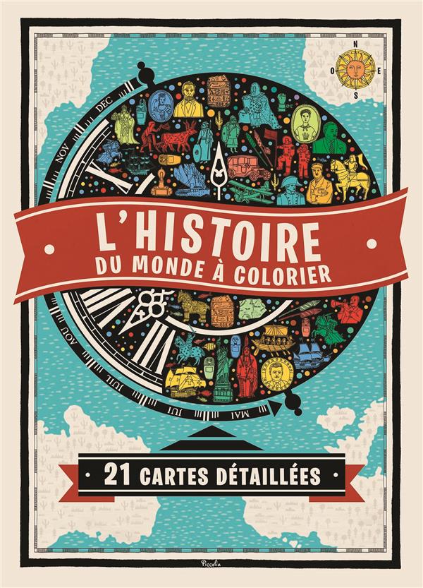 L'histoire du monde à colorier