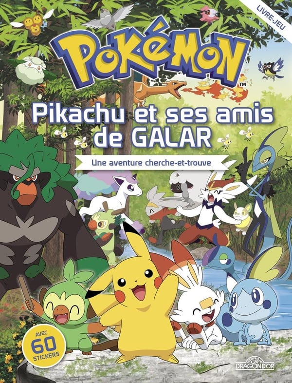 Cherche et trouve : Pokémon : Pikachu et ses amis de Galar