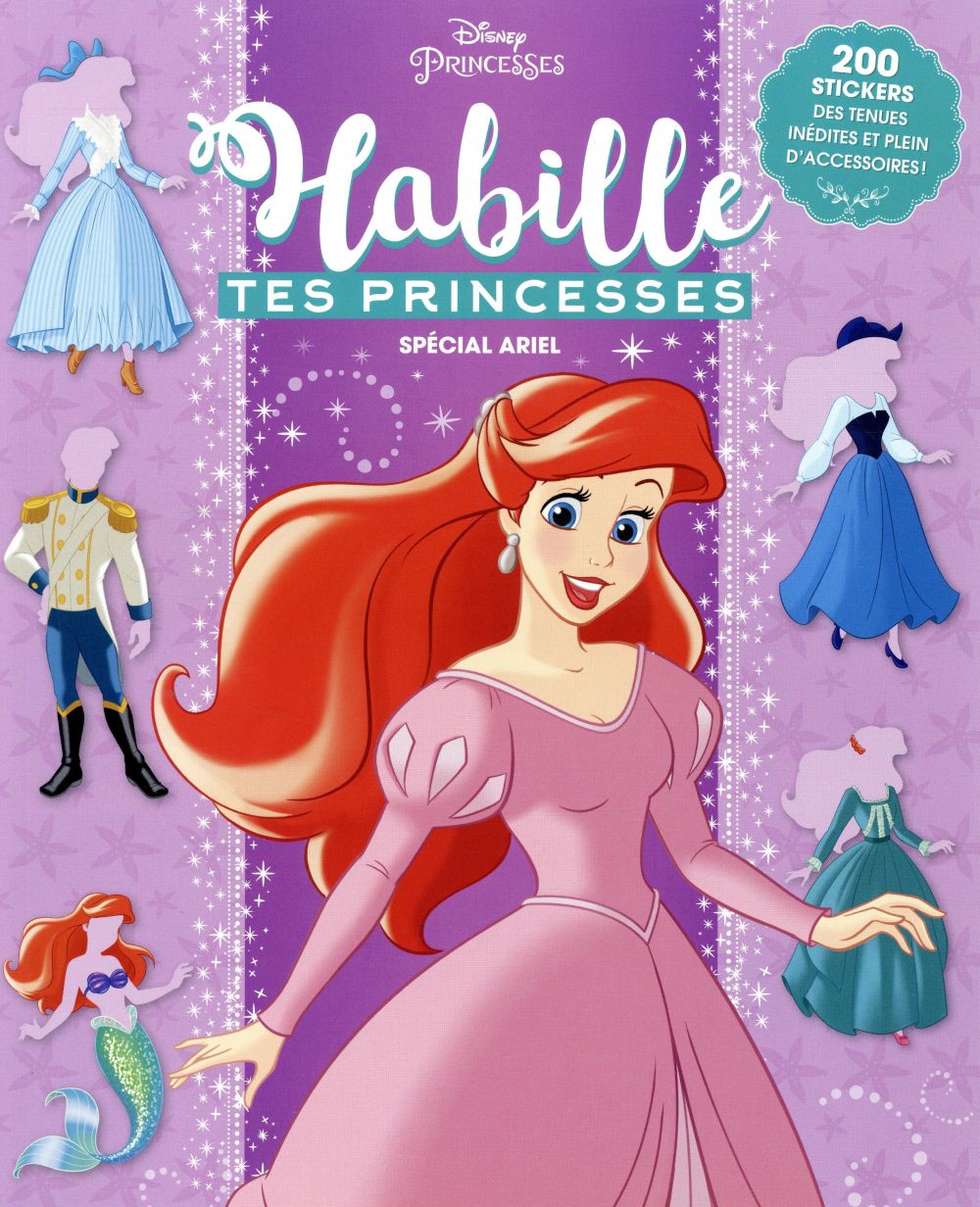 Disney princesses - habille tes princesses - spécial ariel