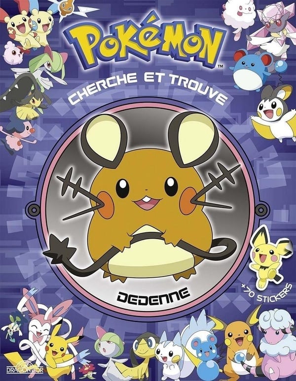 Cherche et trouve : Pokémon : Dedenne