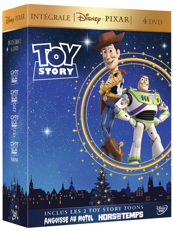 Toy Story - Coffret 4 DVD : Toy Story 1, 2 et 3 + Angoisse au motel + Hors du temps