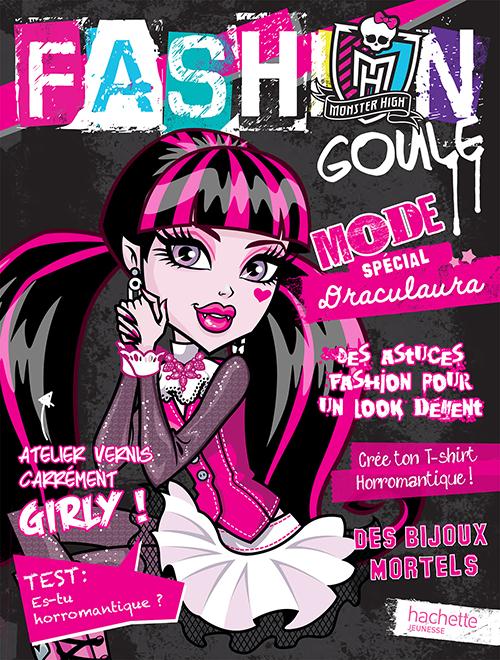 Monster high - fashion goule draculaura + vernis