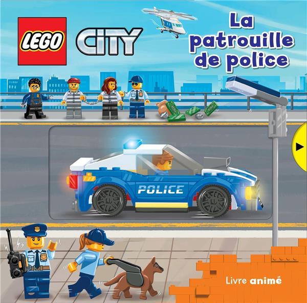 LEGO® City : La patrouille de police : livre animé