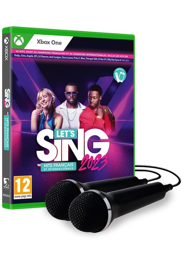 Let' Sing 2023 + 2 Micros Xbox One - vue 7
