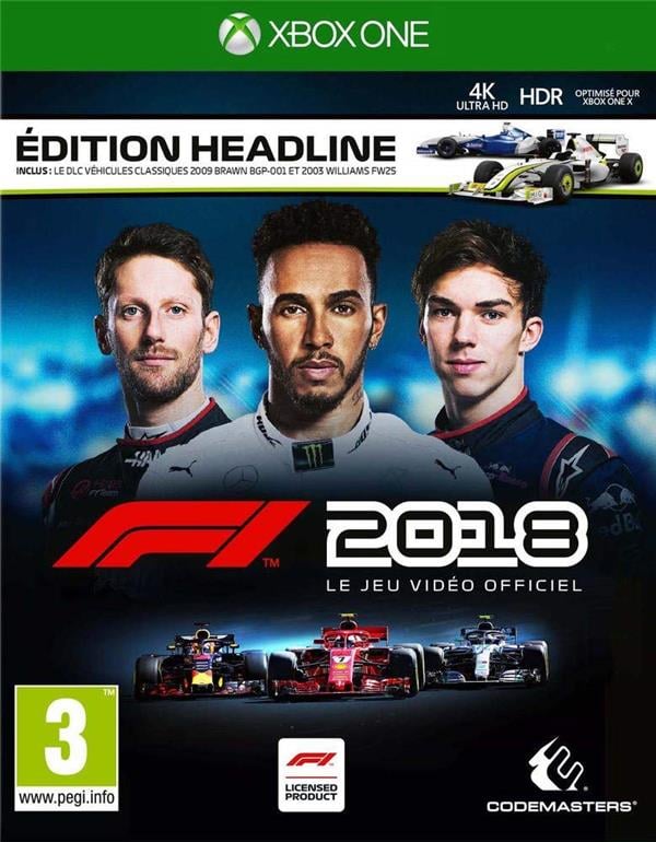 F1 2018 - Headline Edition