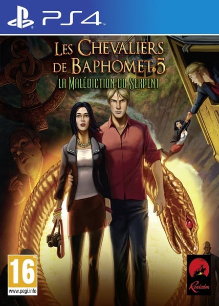 Les Chevaliers De Baphomet 5 La Malédiction Du Serpent Ps4 - vue 4