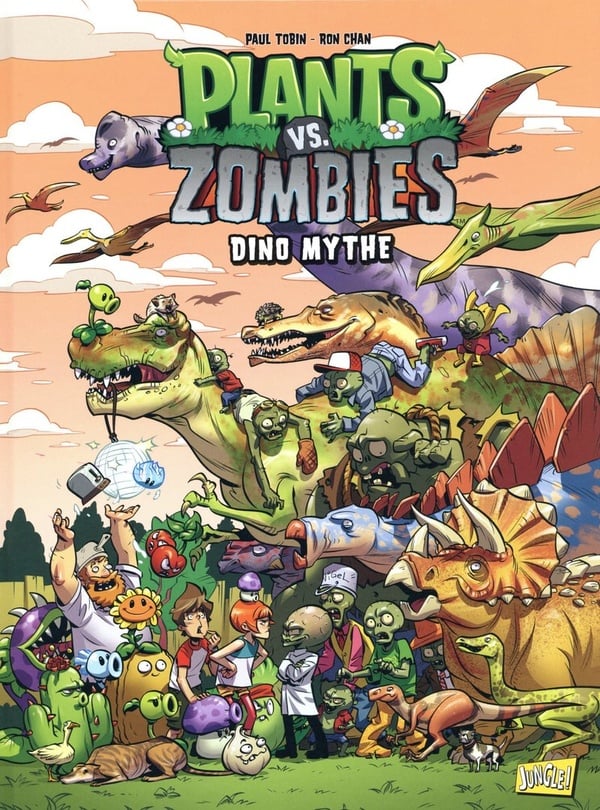 Plants vs zombies Tome 12 : dino mythe