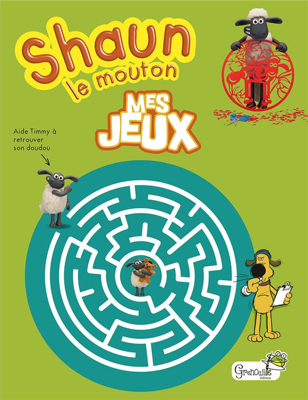 Shaun le mouton - cahier de jeux