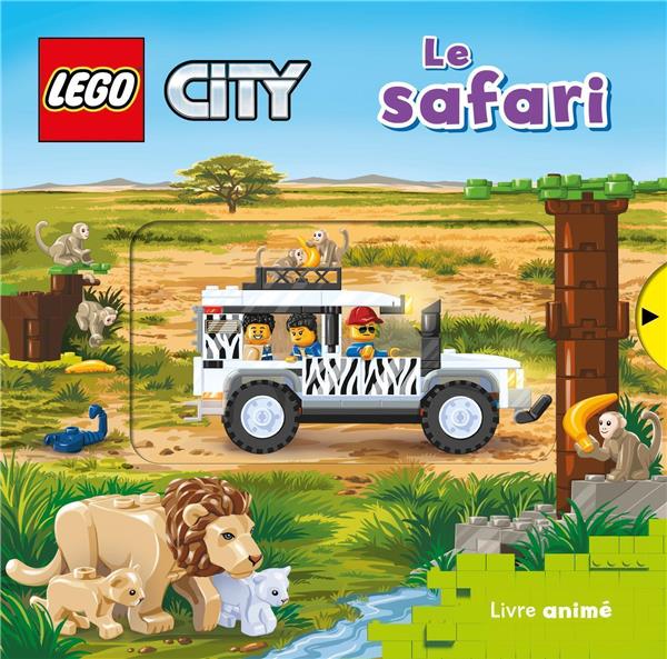 LEGO® City : Le safari : livre animé