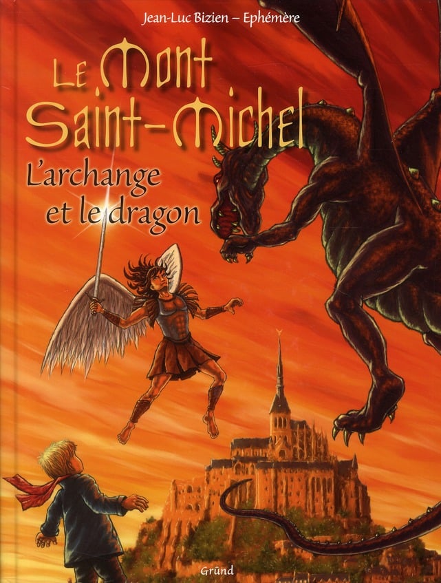 Le mont saint-michel - l'archange et le dragon