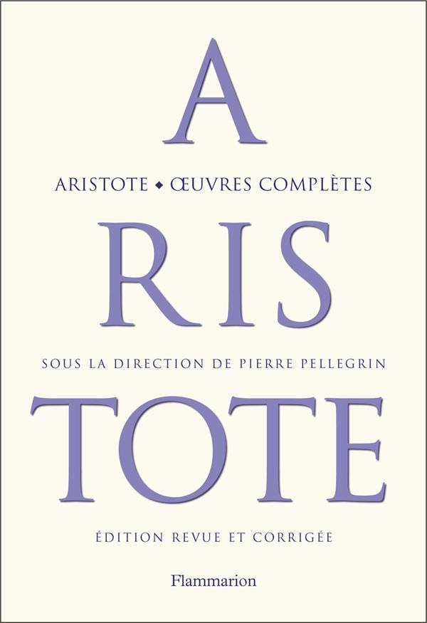 Aristote - Oeuvres Complètes