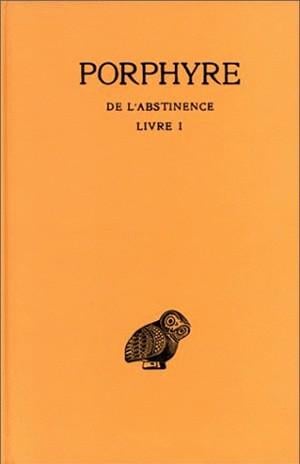 Porphyre De L'abstinence - Livre 1