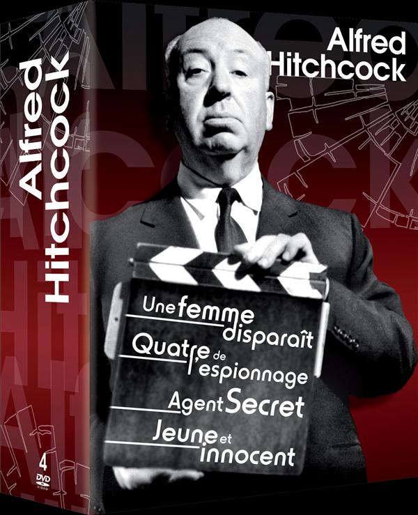 Alfred Hitchcock : Une femme disparait + Quatre de l'espionnage + Agent secret + Jeune et innocent